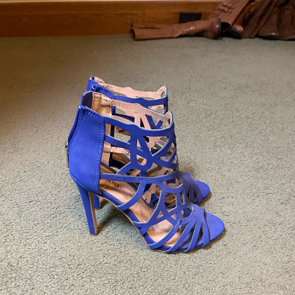 Just fab royal blue heels